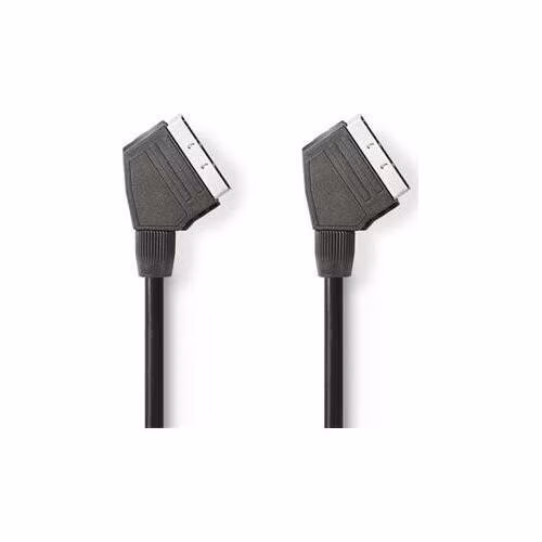 Nedis CVGB31000BK20 - Kabel SCART | SCART Zástrčka - SCART Zástrčka | 2 m | Černá barva