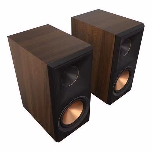 Klipsch RP-600M II regálové reproduktory, 100 W, Bass-reflex, 8 Ohm, 94,5 dB, hnedé, pár