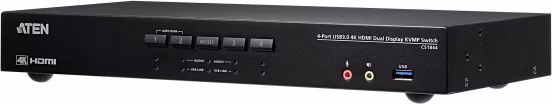 ATEN 4-Port USB 3.0 4K HDMI Dual Display KVMP Switch