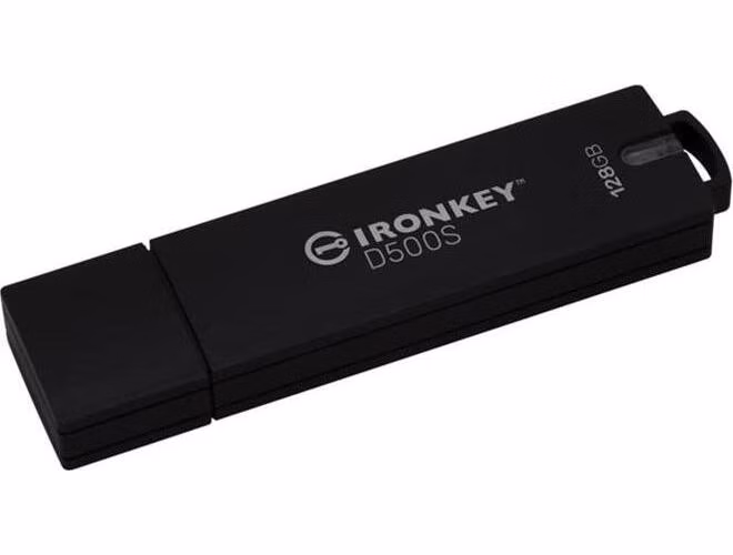 KINGSTON 256GB IronKey D500S FIPS 140-3 Lvl 3 (Pending) AES-256