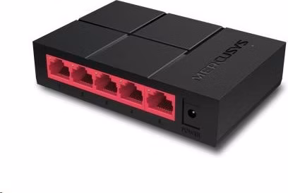 5-Port Gigabit Desktop Switch SPEC: 5× Gigabit Ports, Plastic Case FEATURE: Plug and Play, Power Saving