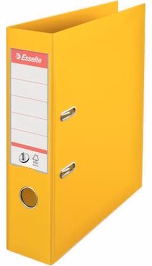 ESSELTE No.1 pákový pořadač Power A4 75mm žlutý