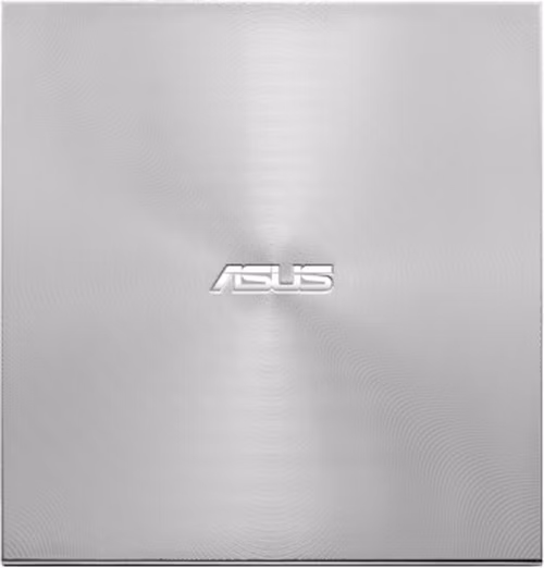 ASUS DVD ZenDrive SDRW-08U8M-U SILVER, externá štíhla DVD-RW, strieborná