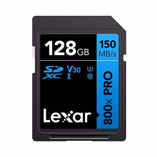 Lexar 128GB Pre 800x Pre SDXC C10 V30 U3