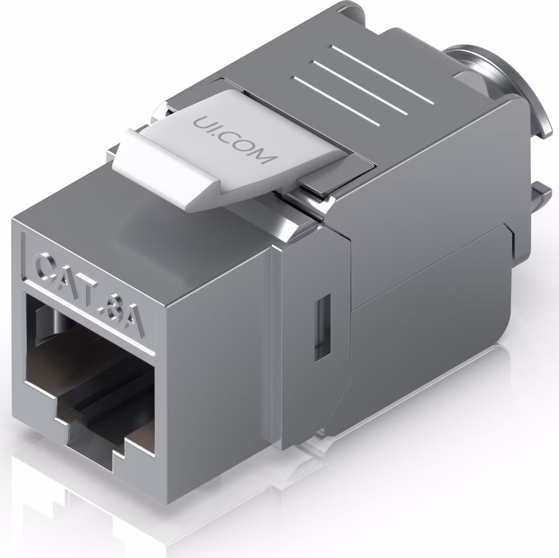 Ubiquiti Cat6A Keystone Jack, 12-Pack - Keystone, RJ-45, Cat6A, samořezný, sada 12ks