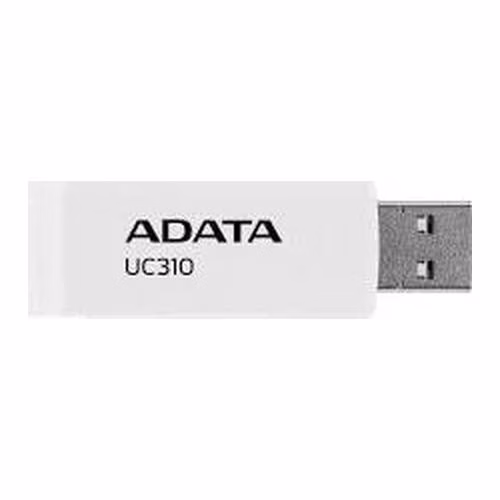 ADATA Flash Disk 64GB UC310, USB 3.2, bílá
