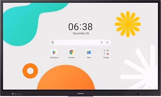 Samsung WA75F Flip 75" 3840x2160 400cd, HDMI USB RJ45 Wifi Android 16/7