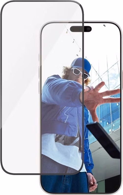 PanzerGlass ochranné sklo UWF pre iPhone 16 Pro Max - Black Frame