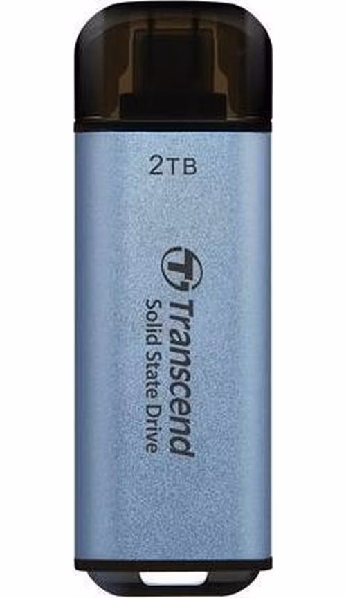 Transcend ESD300C 2TB, External SSD, USB 10Gbps, Type C