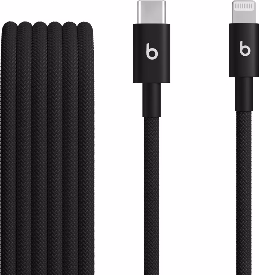 Apple Beats USB-C to Lightning Woven Cable (1.5 m) - Bolt Black