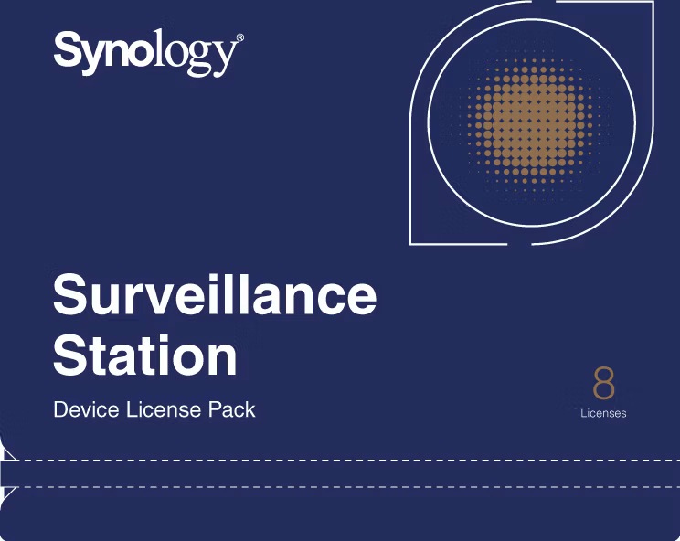 Synology™ Surveillance station, LicensePack pre 8 kamier