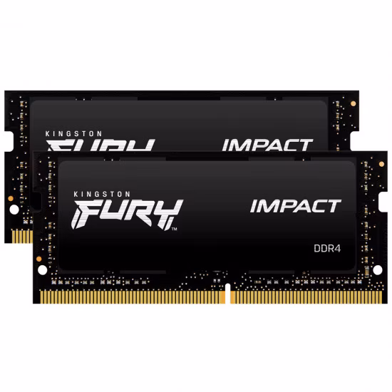 DDR 4   32 GB 3200MHz . SODIMM CL20 ..... Kingston FURY Impact (2x16GB)
