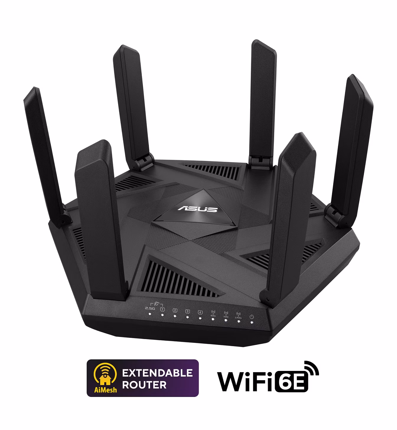 ASUS AXE7800 Tri-band WiFi 6E (802.11ax) Router, New 6GHz Band