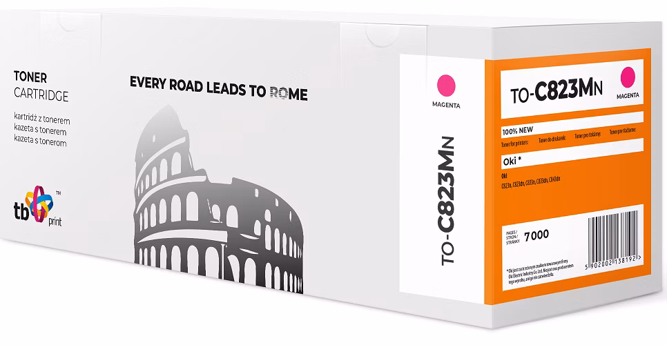 Toner TB kompatibilní s OKI C823 TO-C823MN MA