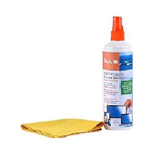 PEACH Čistící sprej + Micro Fiber utěrka, 250 ml