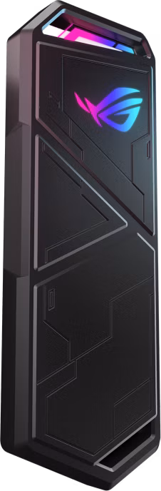 ASUS ROG STRIX ARION LITE SSD NVME AURA case, USB-C 3.2, M.2 NVMe SSD kovový box, délka 30-80 mm, AURA RGB