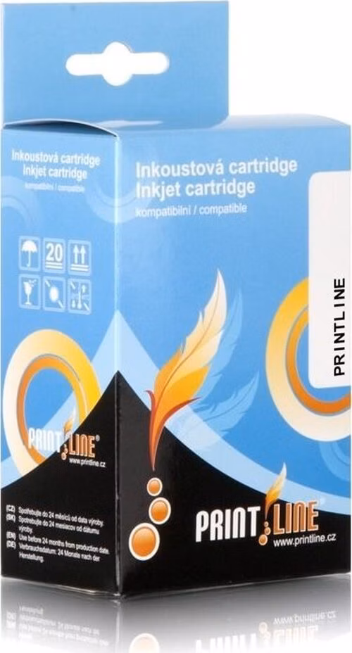 PRINTLINE kompatibilní cartridge s HP 301XL, CH563EE / pro DJ 1050, DJ 2050 / 480 stran, Black