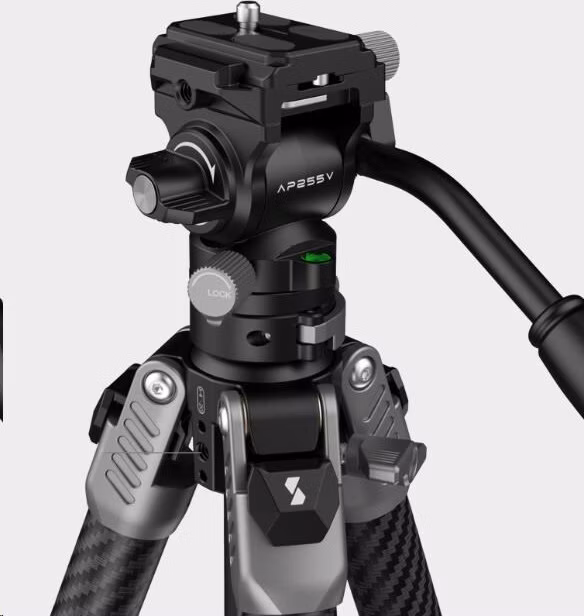 Smallrig 5477 Portable Video Carbon Fiber Tripod AP255Pro