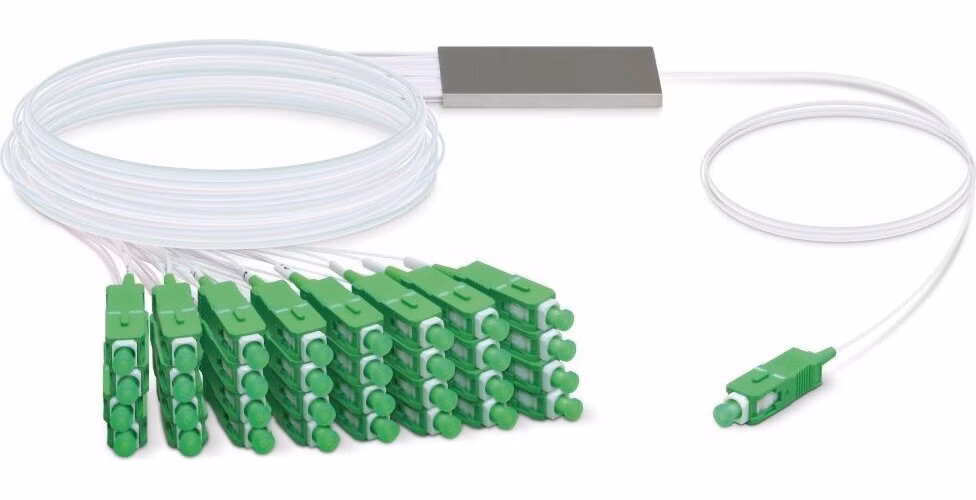 Ubiquiti UFiber Splitter 32 - optický rozbočovač 1:32, 1260-1650 nm, SC/APC konektory, délka 1,5 m