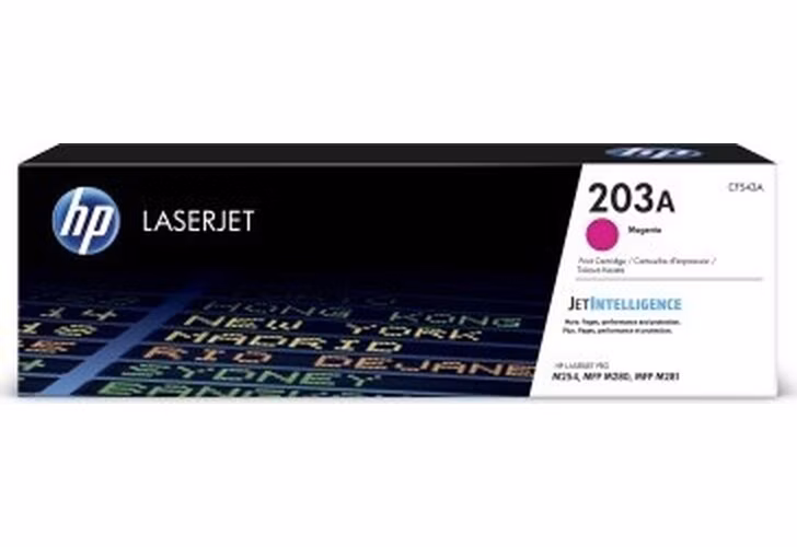 CF543A Purpurová originálna tonerová kazeta HP 203A LaserJet