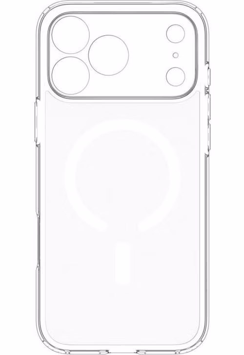Spigen kryt Ultra Hybrid Magsafe pre iPhone 18 Pro Max - Clear White