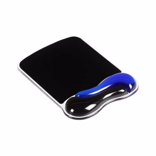 Kensington podložka pod myš Duo Gel Mouse Pad - černo-modrá