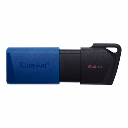 Kingston Flash Disk 64GB USB3.2 Gen 1 DataTraveler Exodia M (Black + Blue)