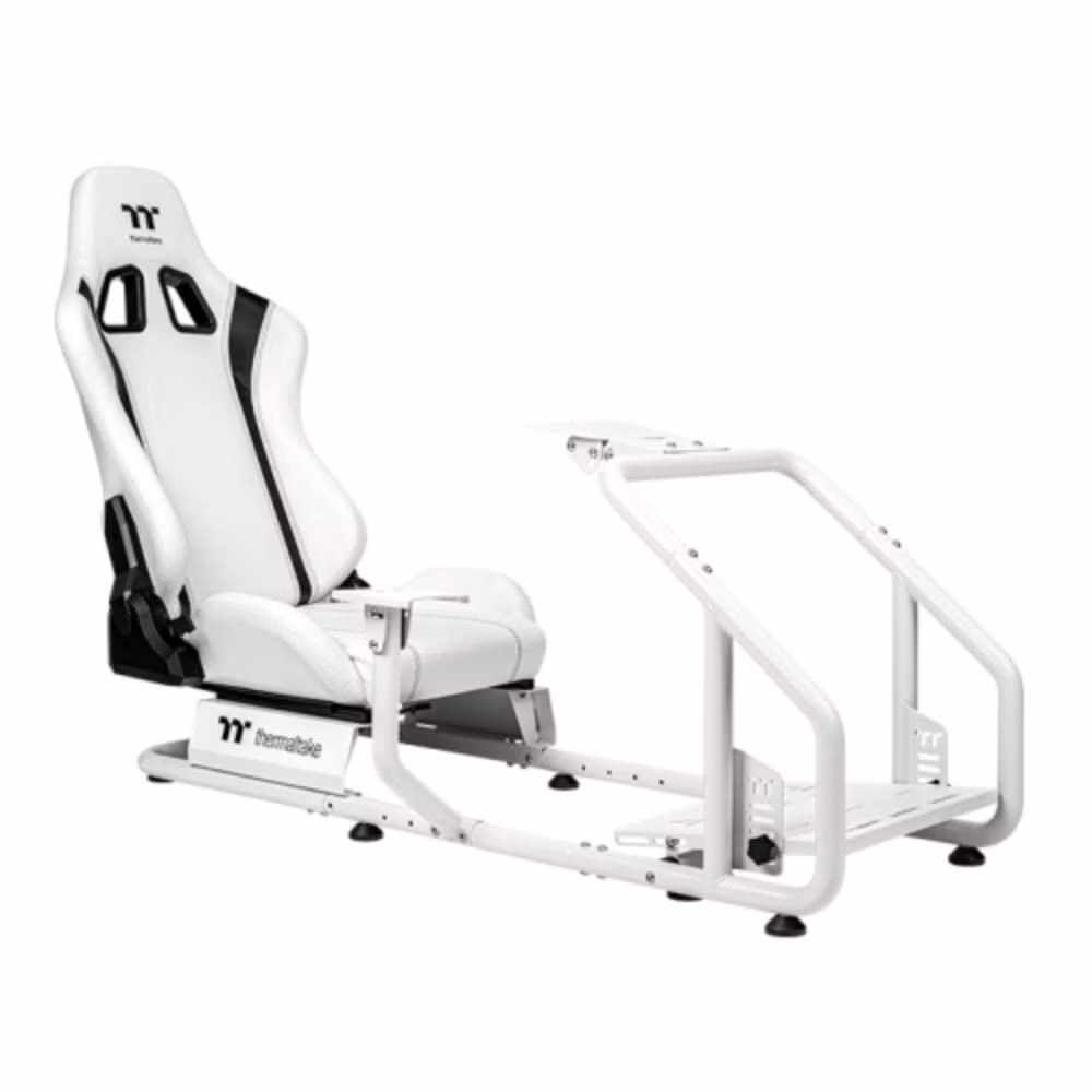 BAZAR - THERMALTAKE Závodní kokpit GR300 Racing Simulator Cockpit, Bílá, poškozený obal
