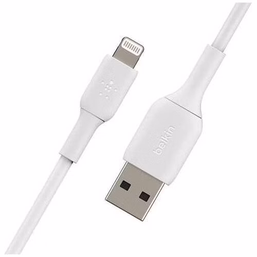 Belkin kábel Boost Charge USB-A to Lightning 15cm - White