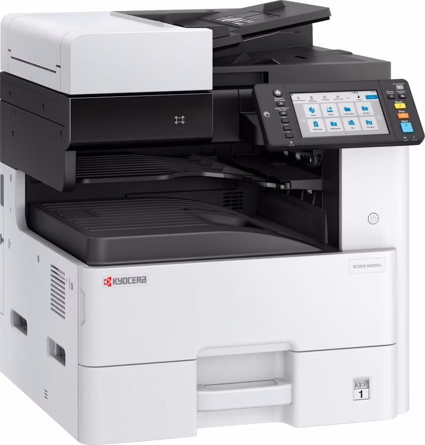Kyocera ECOSYS MZ3201ix   MFP černobílá  A4/A3 / 32/17ppm/ 1200 dpi/ duplex/ RADF/ USB/ LAN/ 7" Displej/ HyPAS