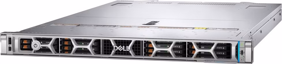 DELL PowerEdge R6715/ 8x NVMe/ Epyc 9115/ 128GB/ 2x 960GB NVMe/ H965i/ 2x 800W/ iDRAC 10 Ent./ 1U/ 3Y PS NBD on-site