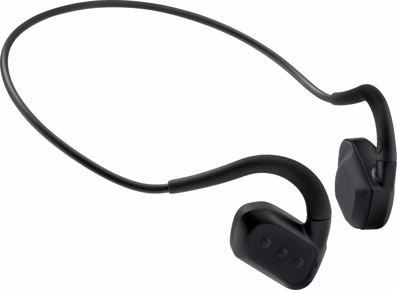 EVOLVEO BonePro, bezdrátová sluchátka na lícní kosti, MP3 32GB, IP68, černá