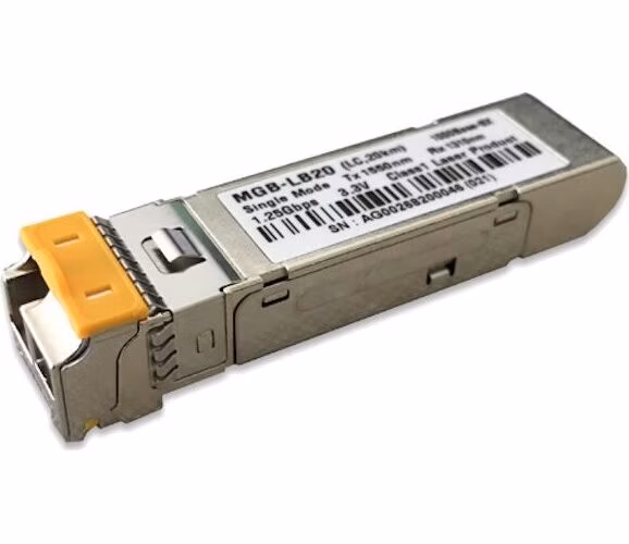 Planet MGB-LB20, mini GBIC (SFP), 1Gb, 20km, SM TX1550nm/RX1310nm, LC konektor, DDM