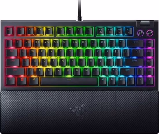 Razer BlackWidow V4 75%, black, vystavený, záruka 21 mesiacov