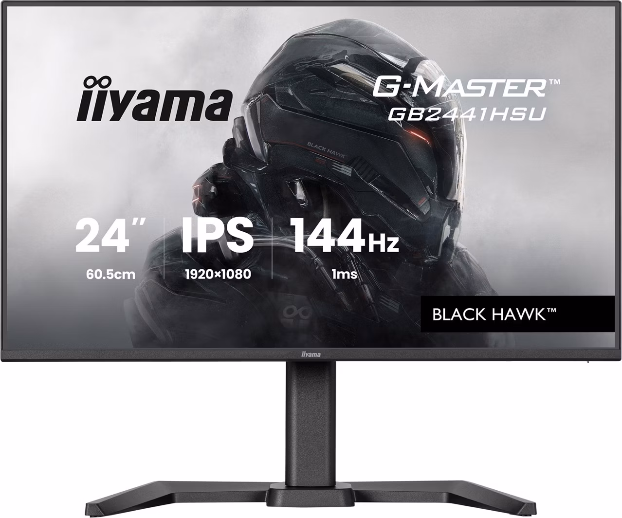 iiyama G-Master/GB2441HSU-B1/23,8"/IPS/FHD/144Hz/1ms/Čierna/3R