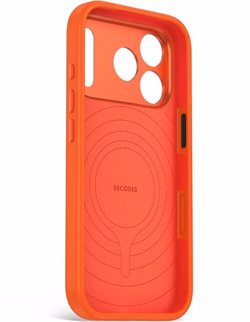 Decoded kryt Silicone Case Magsafe pre iPhone 18 Pro - Terracotta
