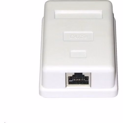 Zásuvka STP 1x RJ45 Cat5E, blok 110, sadrokartón
