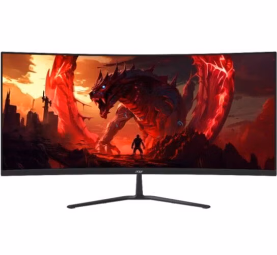 Acer LCD Nitro ED340CURJ0bmiipx Zakřivený 34" VA/ 3440x1440 /1ms/250nits/2xHDMI/DP/Repro/VESA/černá