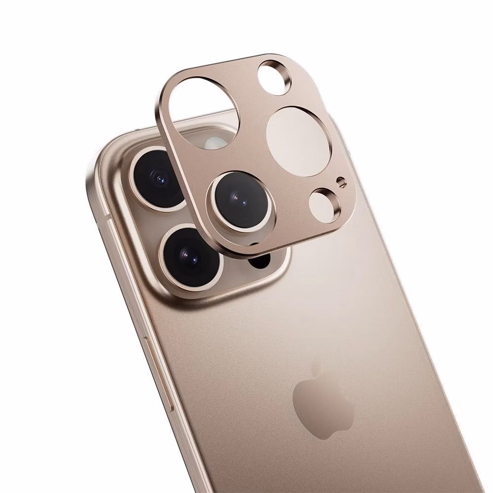 SwitchEasy LenShield Aluminum Lens Protector pre iPhone 16 Pro/16 Pro Max - Rose Gold