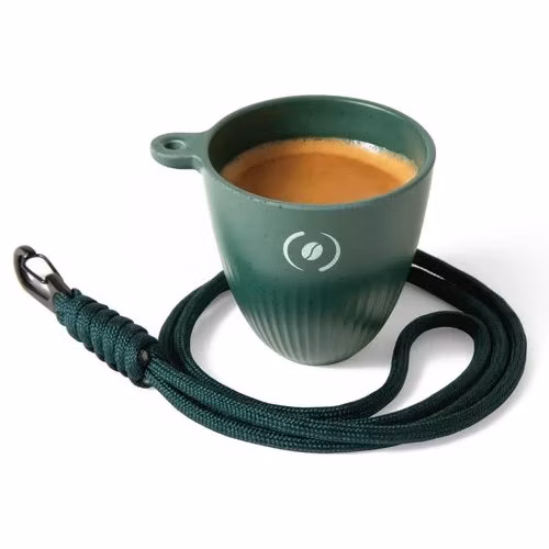 Outin Espresso šálka Rebrew, farba zelená