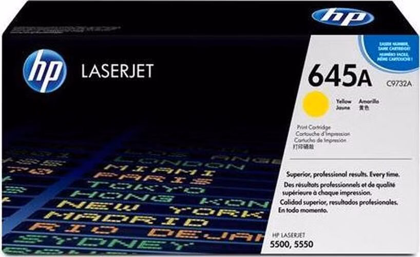 HP toner 645A/Yellow/12 000 stran
