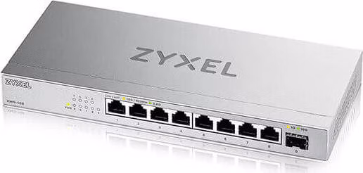 Zyxel XMG-108 8 Ports 2,5G + 1 SFP+ Desktop MultiGig unmanaged Switch