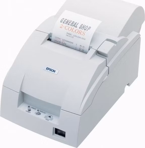 EPSON TM-U220A-007/ Pokladní tiskárna/ Seriová/ Bílá/ Včetně zdroje