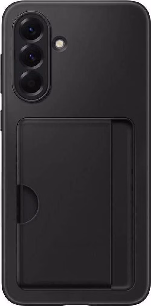Samsung Zadný kryt s vreckom na kartu pre Galaxy A56 Black