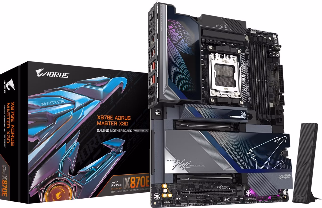 Gigabyte X870E AORUS MASTER X3D/AM5/ATX