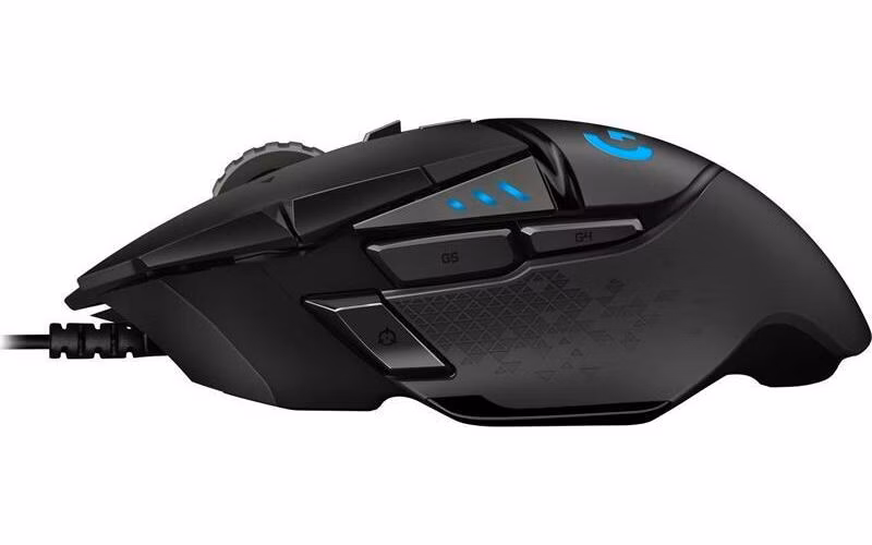 Logitech G502 HERO - káblová herná myš, USB - čierna