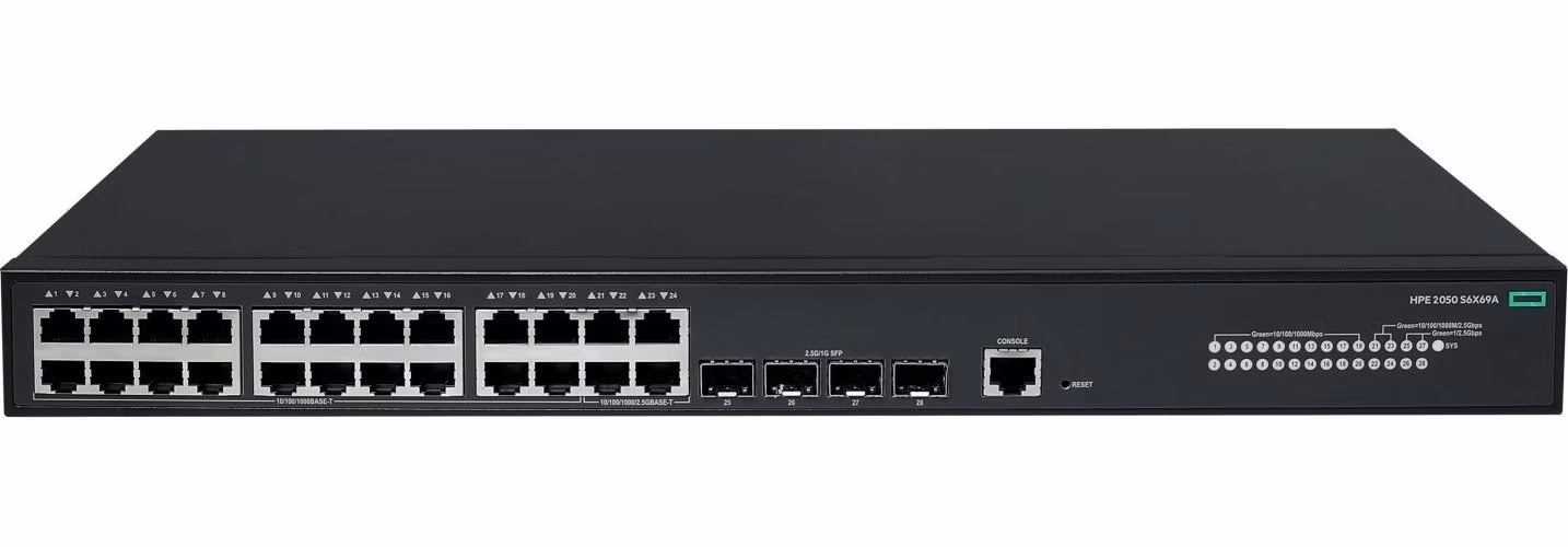 HPE NW CW 2050 20G 4SR2.5 4F Switch