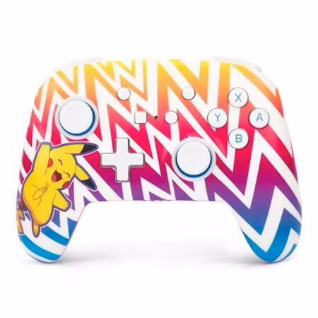 PowerA Enhanced Nabíjecí bezdrátový herní ovladač pro Nintendo Switch - Pokémon Pikachu Vibrant