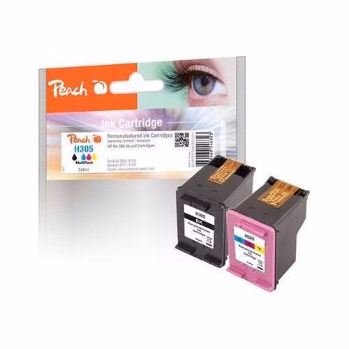 PEACH kompatibilní cartridge HP No 305 MultiPack, black, color
