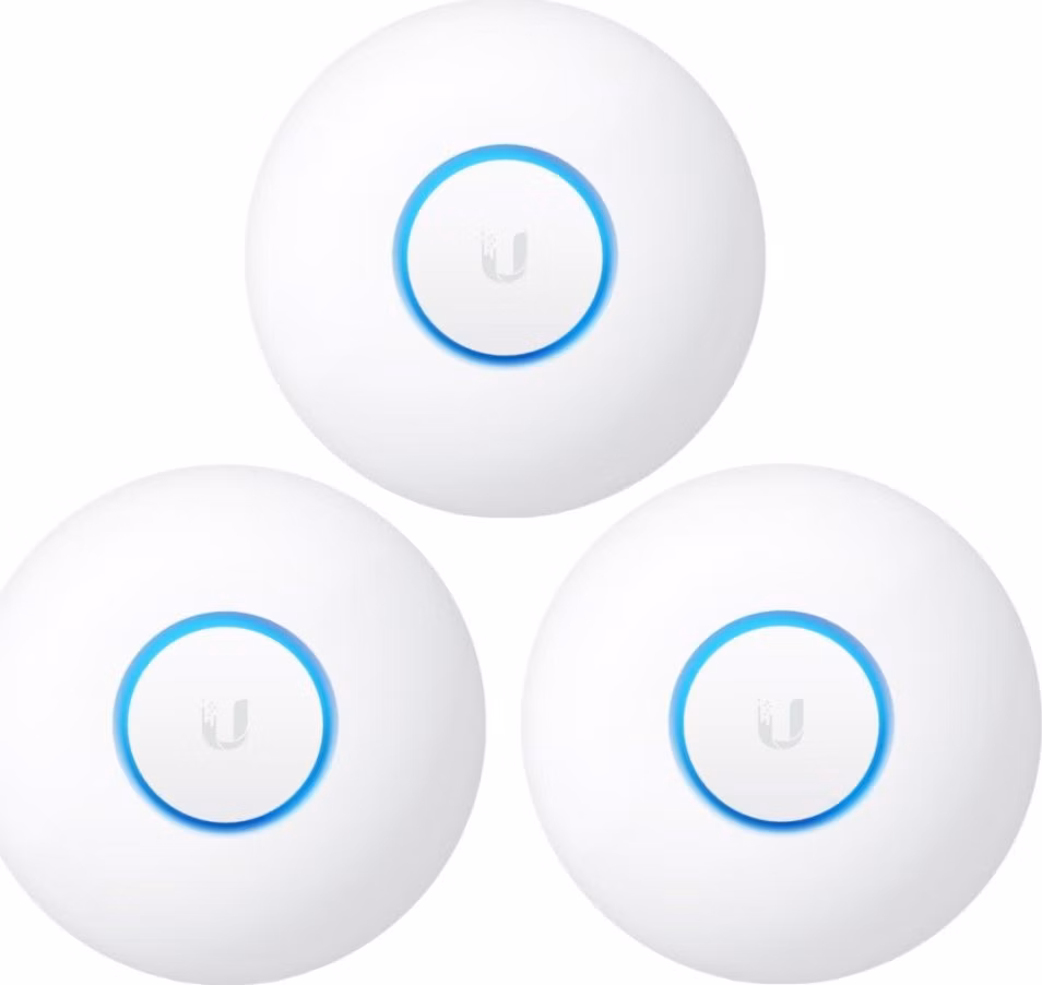 Ubiquiti UAP-nanoHD-3 - Compact UniFi Wave2 AC AP, bez PoE adaptéra, 3-pack